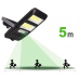 Set 2 x Proiector LED cu incarcare solara FLD lamp, senzor de miscare 1200mAh